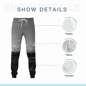 Men Far North Wind Turbine Sweatpants