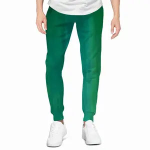 Men Emerald And Blue Ii Sweatpants