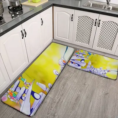 Battlements Kitchen Floor Mats (Multi-Size)