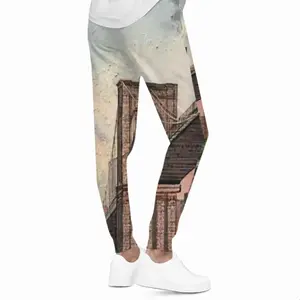 Men Brooklyn Bridge In Oil Sweatpants