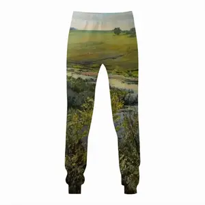 Men Country Landscape Realism Sweatpants