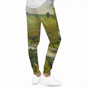 Men Country Landscape Realism Sweatpants