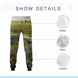 Men Country Landscape Realism Sweatpants