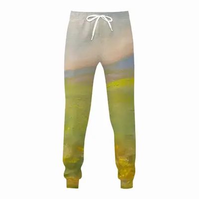 Men Flower Field Sweatpants