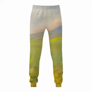 Men Flower Field Sweatpants