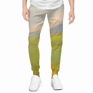 Men Flower Field Sweatpants