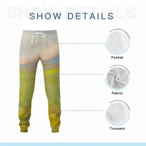 Men Flower Field Sweatpants