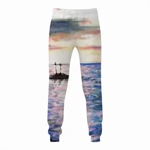 Men Jamaica Sunset Sweatpants