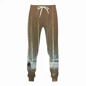 Men Sailboats In Ocre Sweatpants