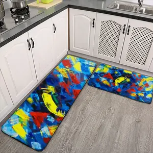 Beautiful Floral Kitchen Floor Mats (Multi-Size)