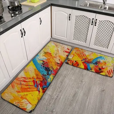 Hot Love (I) Kitchen Floor Mats (Multi-Size)