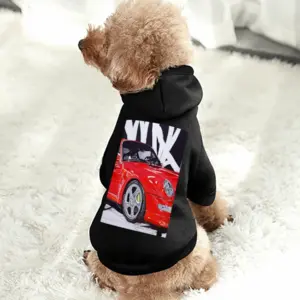 Porsche Turbo Red Pet Clothes