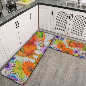 Sunny Rooster Kitchen Floor Mats (Multi-Size)