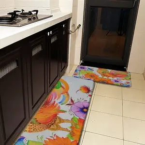 Sunny Rooster Kitchen Floor Mats (Multi-Size)