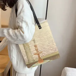 Palace In The Sky Leather Shoulder Bag