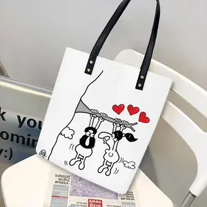 Love Is Everywhere Leather Shoulder Bag