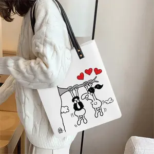 Love Is Everywhere Leather Shoulder Bag