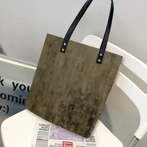 Complicated Leather Shoulder Bag