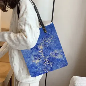 Disintegrate Leather Shoulder Bag