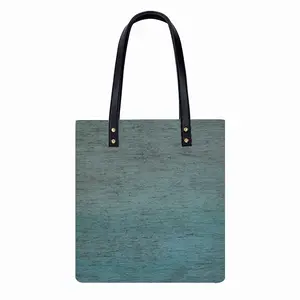 Hazy Shades Of Blue Leather Shoulder Bag