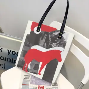 Wwf Przewalskis Horse Leather Shoulder Bag