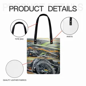 Lamborghini Huracan Crash Leather Shoulder Bag