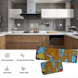 Castles In The Air Kitchen Floor Mats (Multi-Size)