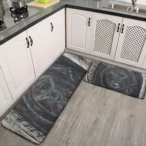 Death Helmet Kitchen Floor Mats (Multi-Size)