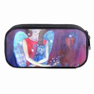 Angel With Cat Pencil Case