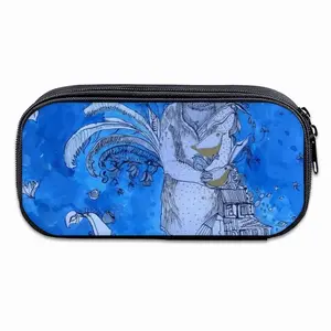 Drawing Ink - Blue Diva Pencil Case