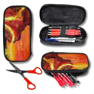 The Volcano Pencil Case