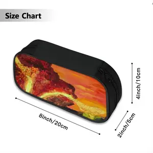 The Volcano Pencil Case