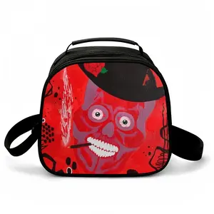 Buenos Dias Amigo - Red Skull Dead Halloween Mexico Muertos Calavera Catrina Portable Meal Package