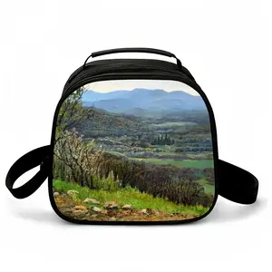 Oil Landscape Mountain Valley Portable Meal Package