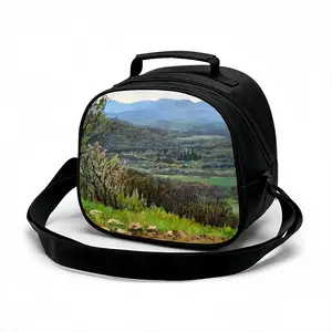 Oil Landscape Mountain Valley Portable Meal Package