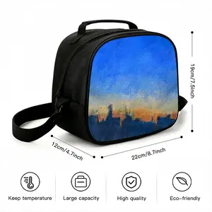 Sunset Cityscape Portable Meal Package