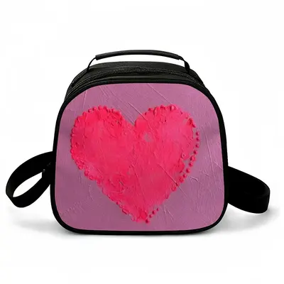 Flashy Pink Heart Portable Meal Package