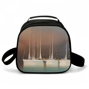 Sailboats In Thunderstorm Portable Meal Package