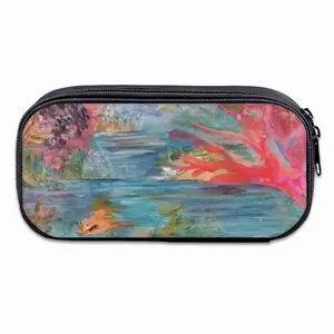 Alligator In Plastic River Pencil Case