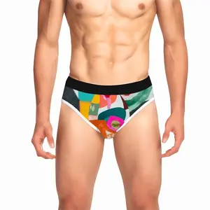 Men Pseudo Geometric I Briefs