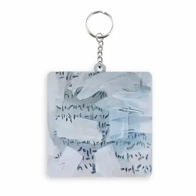 Watercolor - M - Shodo MDF Square Keychain