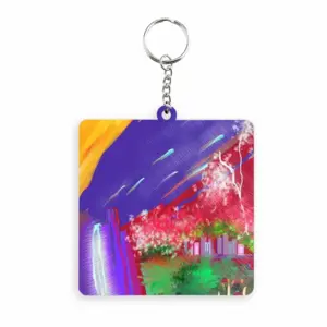 Catatumbo Libertad MDF Square Keychain