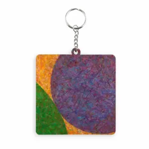 On-Paper #24 MDF Square Keychain