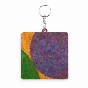 On-Paper #24 MDF Square Keychain