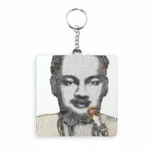 The Courage Of Mathialagan MDF Square Keychain