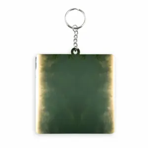 Misty Morning Glory MDF Square Keychain