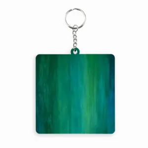 Emerald And Blue Ii MDF Square Keychain