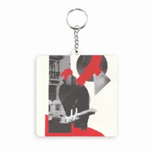 Wwf California Condor MDF Square Keychain