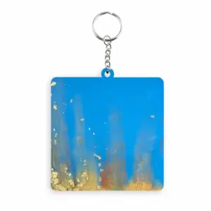 Gold Reef MDF Square Keychain