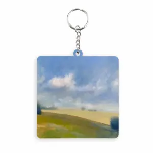 A Moment To Reflect MDF Square Keychain